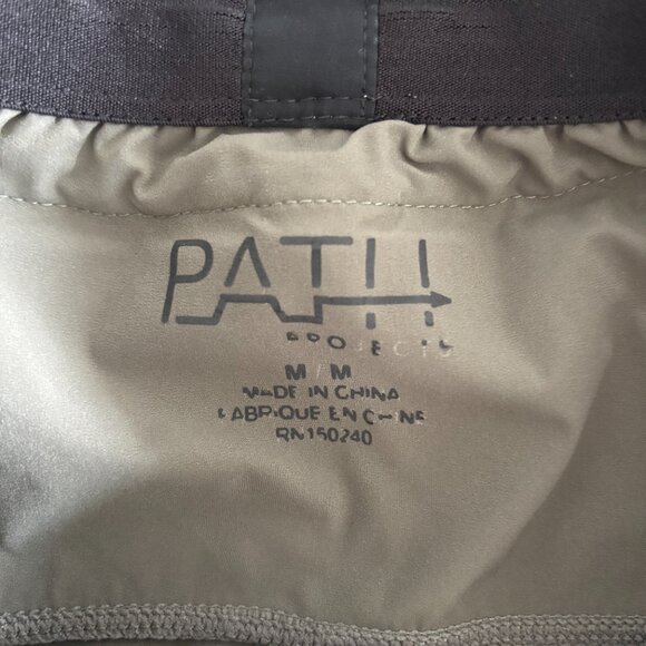 Path Projects Graves PX Running Shorts – Olive/Stone, Size M, 7" Inseam - Picture 2 of 4